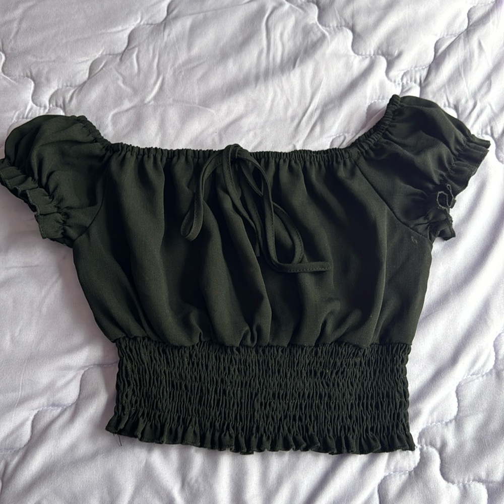 Top shirts black/light green/light pink